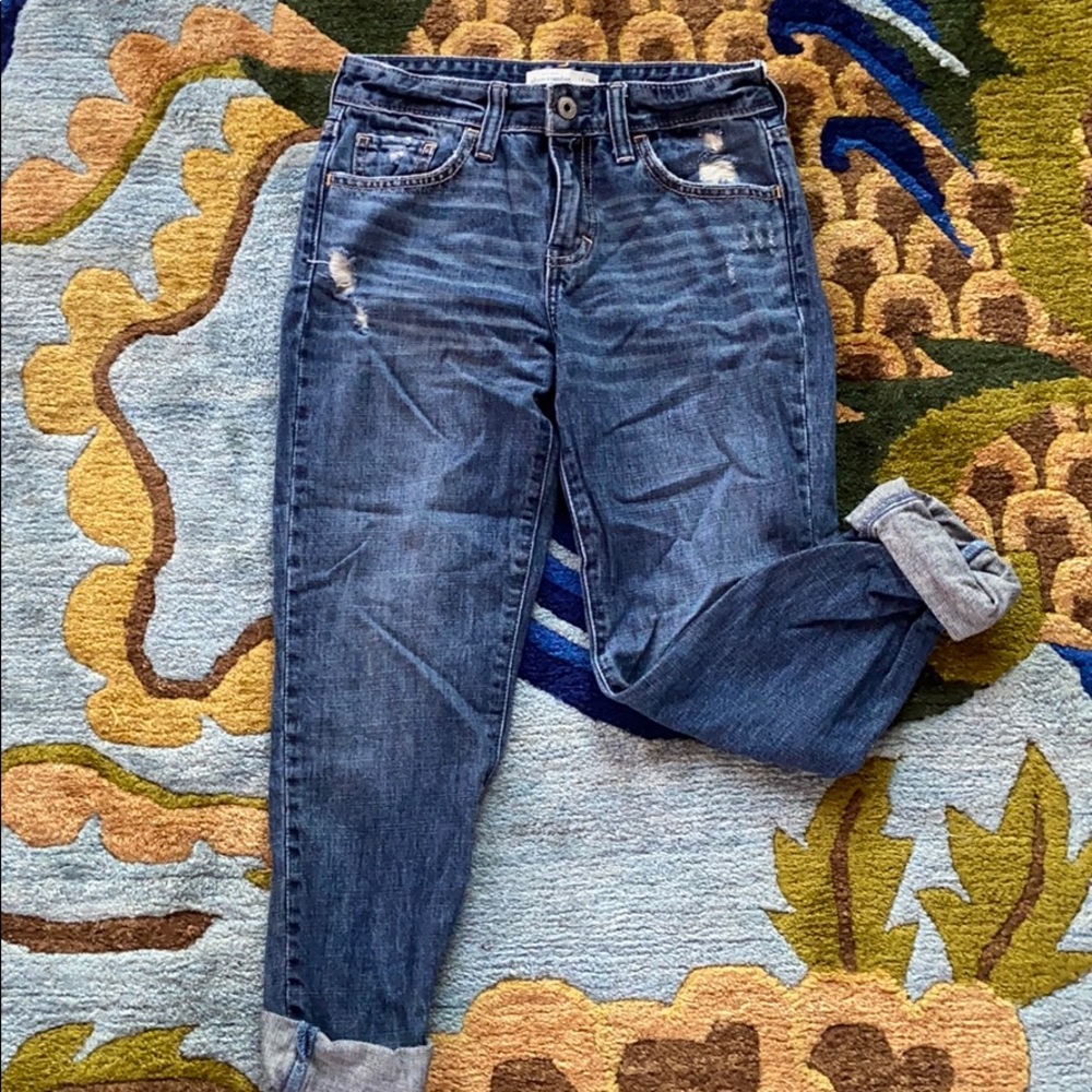 Abercrombie kids boyfriend jeans